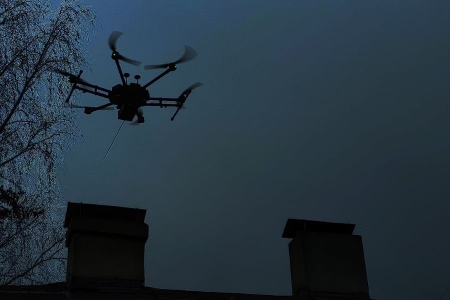 Straż Miejska Rozpoczęła Loty Dronem W Przestrzeni Powietrznej Pabianic Pabianice Portal 1397