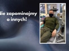 Policja daje przykład. Nadkomisarz Hans podzielił się osoczem