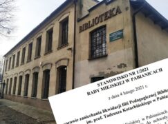 Apel o zaniechanie planu zniszczenia biblioteki [AKTUALIZACJA]