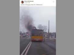 Kopcący autobus Z41 przeraża pabianiczan